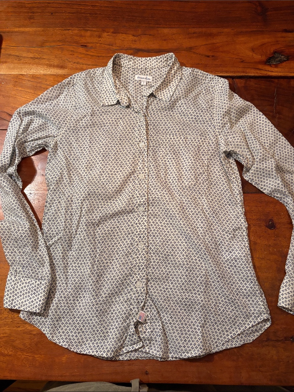 Steven Alan ditzy print shirt